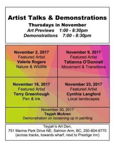 Artist Talks and Demos